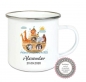 Preview: Spardose Tasse Becher Blumentopf - Vase Arche personalisiert mit Name Taufe Geburt Kommunion Konfirmation Firmung Einschulung Geburtstag von Lüttentüddel®